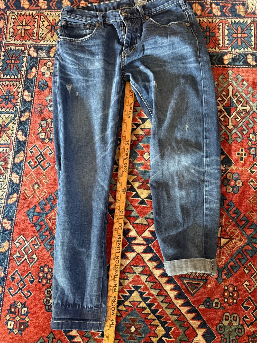 Levi’s 611 Straight leg Cropped Men’s Jeans Cone Denim Black Seed - Picture 14 of 16